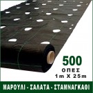ΥΦΑΣΜΑ ΕΔΑΦΟΚΑΛΥΨΗΣ 25m  ΙΔΑΝΙΚΟ ΓΙΑ ΜΑΡΟΥΛΙ - ΑΝΤΙΔΙ - ΣΑΛΑΤΑ - ΣΤΑΜΝΑΓΚΑΘΙ (κωδ. 90454)